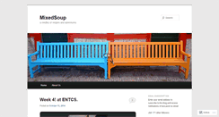 Desktop Screenshot of mixedsoup.wordpress.com