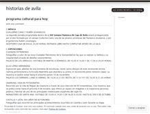 Tablet Screenshot of historiasdeavila.wordpress.com