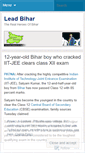 Mobile Screenshot of leadbihar.wordpress.com