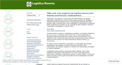 Desktop Screenshot of logisticareversa.wordpress.com