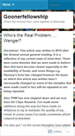 Mobile Screenshot of goonerfellowship.wordpress.com