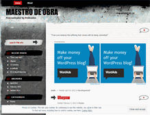 Tablet Screenshot of maestrodeobra.wordpress.com