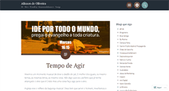 Desktop Screenshot of alissondeoliveira.wordpress.com