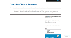 Desktop Screenshot of brandiwellsrealestate.wordpress.com