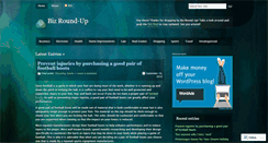 Desktop Screenshot of bizroundup.wordpress.com