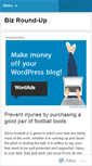Mobile Screenshot of bizroundup.wordpress.com