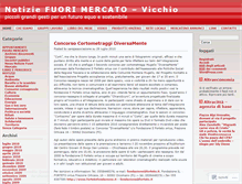 Tablet Screenshot of fuorimercato08.wordpress.com