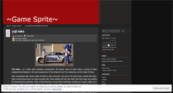 Desktop Screenshot of gamesprite.wordpress.com