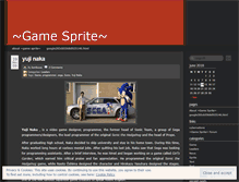 Tablet Screenshot of gamesprite.wordpress.com