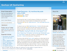 Tablet Screenshot of geocass.wordpress.com