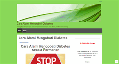 Desktop Screenshot of caramengobatidiabetes9192.wordpress.com