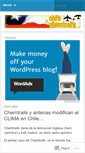 Mobile Screenshot of chilechemtrails.wordpress.com
