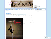 Tablet Screenshot of kirovorphanballerina.wordpress.com