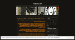 Desktop Screenshot of etnografiaurbana.wordpress.com