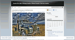 Desktop Screenshot of premiercustomtrucks.wordpress.com