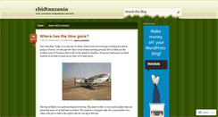 Desktop Screenshot of cbidtanzania.wordpress.com