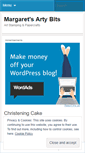 Mobile Screenshot of margaretsartybits.wordpress.com