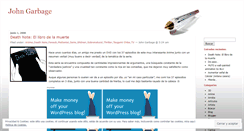 Desktop Screenshot of johngarbage.wordpress.com
