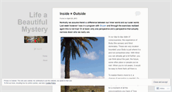 Desktop Screenshot of lifeabeautifulmystery.wordpress.com