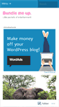 Mobile Screenshot of bundlemeup.wordpress.com
