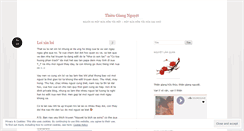 Desktop Screenshot of nguyetlamquan.wordpress.com