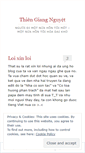Mobile Screenshot of nguyetlamquan.wordpress.com