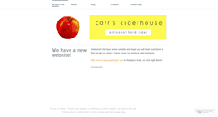 Desktop Screenshot of carrsciderhouse.wordpress.com