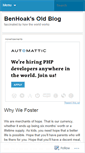 Mobile Screenshot of benhoak.wordpress.com