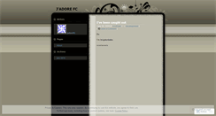 Desktop Screenshot of jadorefc.wordpress.com