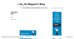 Desktop Screenshot of goonmagazin.wordpress.com
