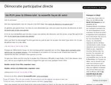 Tablet Screenshot of directdemocratie.wordpress.com