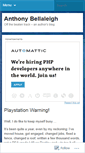 Mobile Screenshot of anthonybellaleigh.wordpress.com
