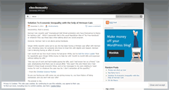 Desktop Screenshot of ohnohumanity.wordpress.com