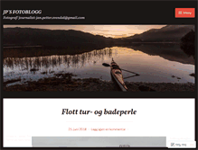 Tablet Screenshot of jpsfoto.wordpress.com