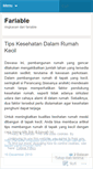 Mobile Screenshot of fariable.wordpress.com