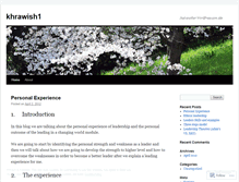 Tablet Screenshot of khrawish1.wordpress.com
