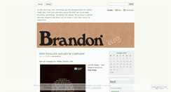 Desktop Screenshot of brandonblog.wordpress.com