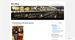 Desktop Screenshot of bowlingforbeer.wordpress.com