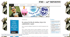 Desktop Screenshot of fmiminionu.wordpress.com