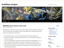 Tablet Screenshot of budidayasengon.wordpress.com