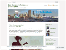 Tablet Screenshot of hrbekistan.wordpress.com