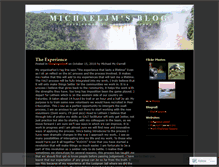Tablet Screenshot of michaeljm.wordpress.com