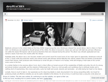 Tablet Screenshot of dirtypeaches.wordpress.com