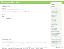 Tablet Screenshot of marcdouglas.wordpress.com