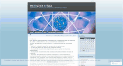 Desktop Screenshot of matematicasfisica.wordpress.com