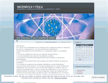 Tablet Screenshot of matematicasfisica.wordpress.com