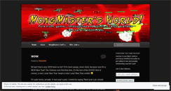 Desktop Screenshot of mongmaster.wordpress.com