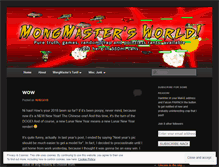 Tablet Screenshot of mongmaster.wordpress.com