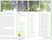 Tablet Screenshot of oenophilia.wordpress.com