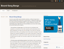 Tablet Screenshot of boundgangbangs02.wordpress.com